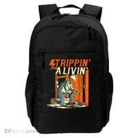 Stripping For A Living Electrician Work Electrical Worker Backpack thumb 0