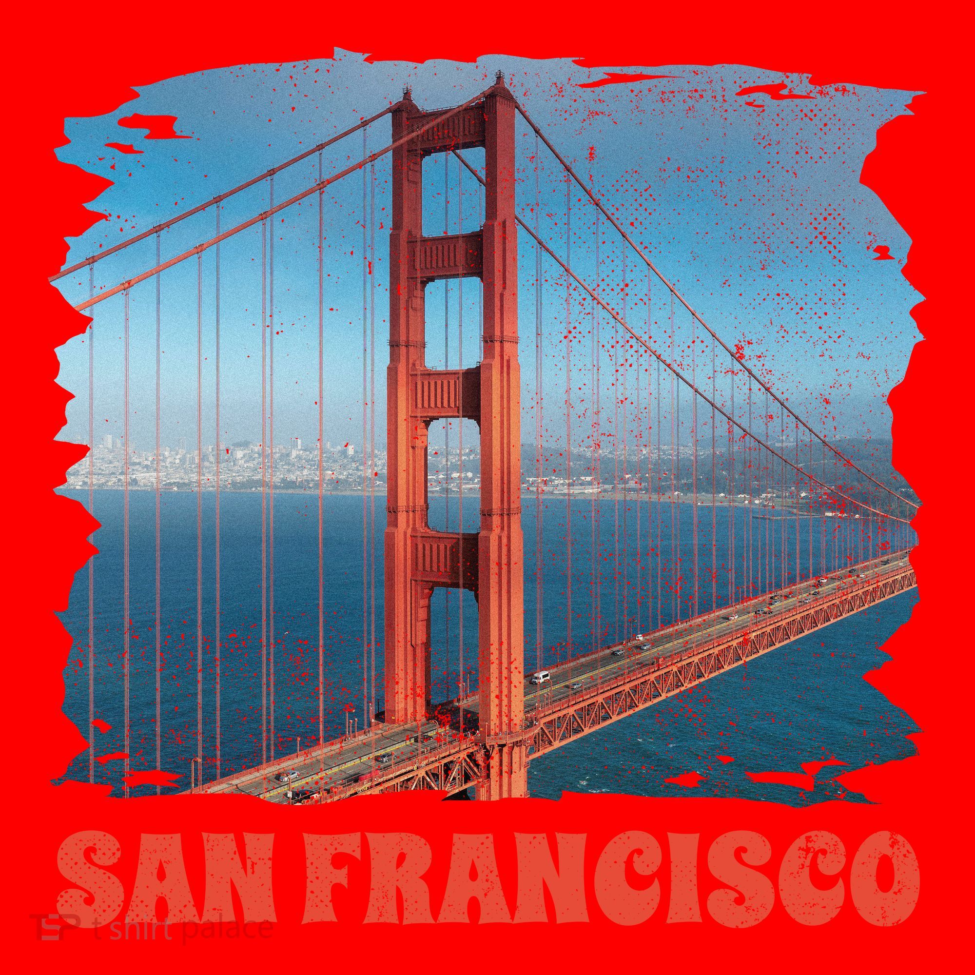 San Francisco Bridge Santa Hat
