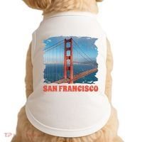 San Francisco Bridge Doggie Tank thumb 0