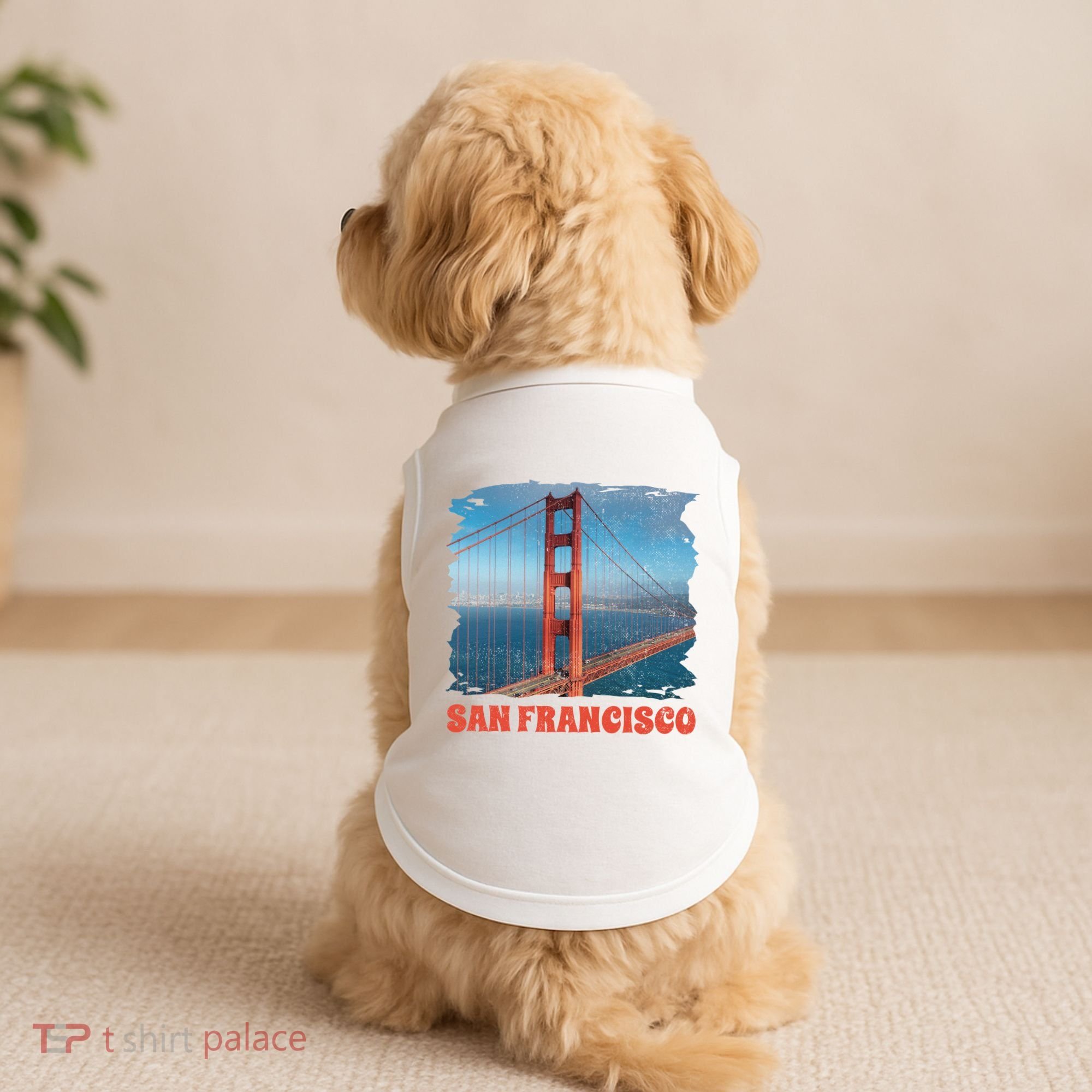 San Francisco Bridge Doggie Tank