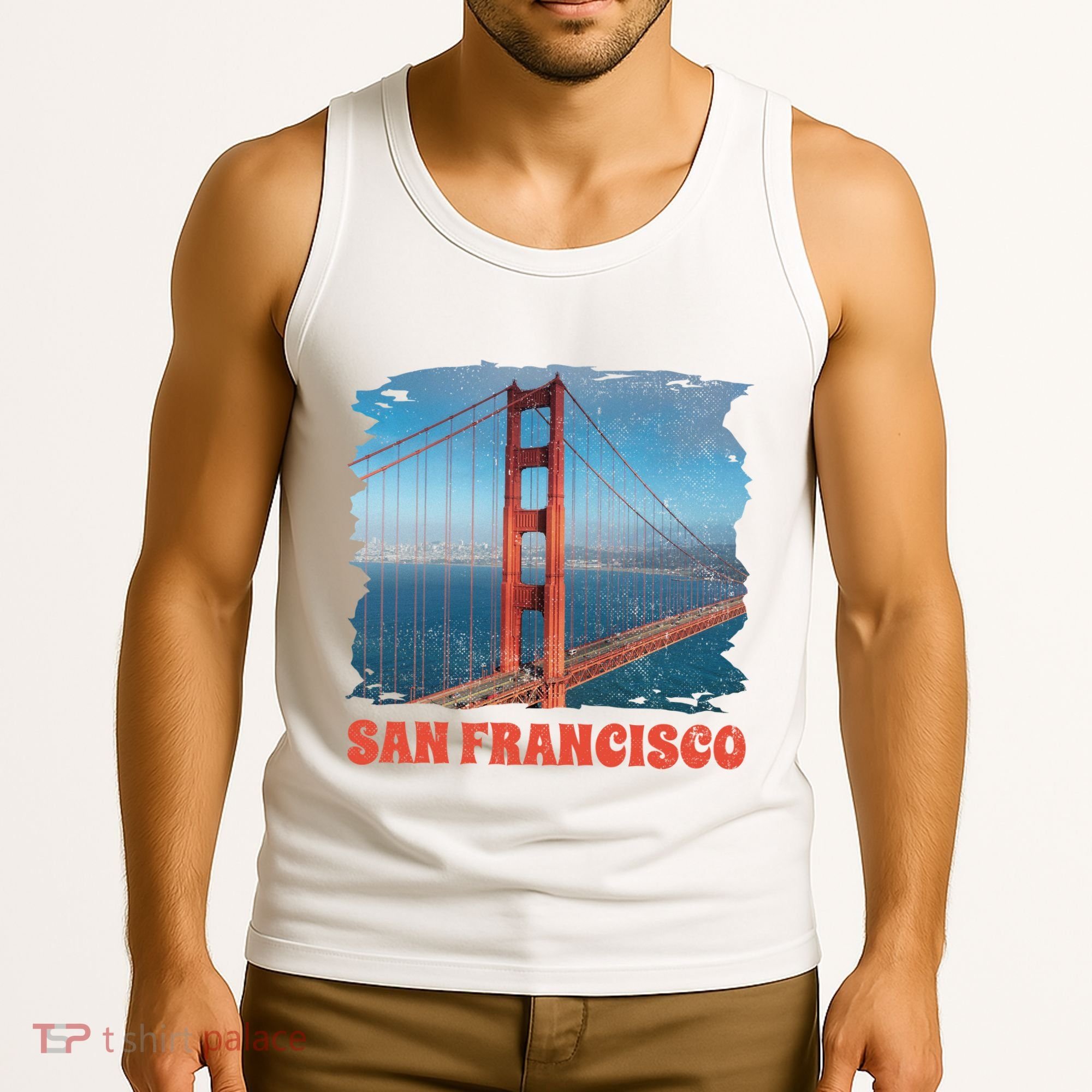 San Francisco Bridge Tank Top