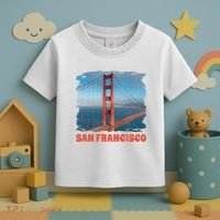 San Francisco Bridge Toddler T-Shirt thumb 3