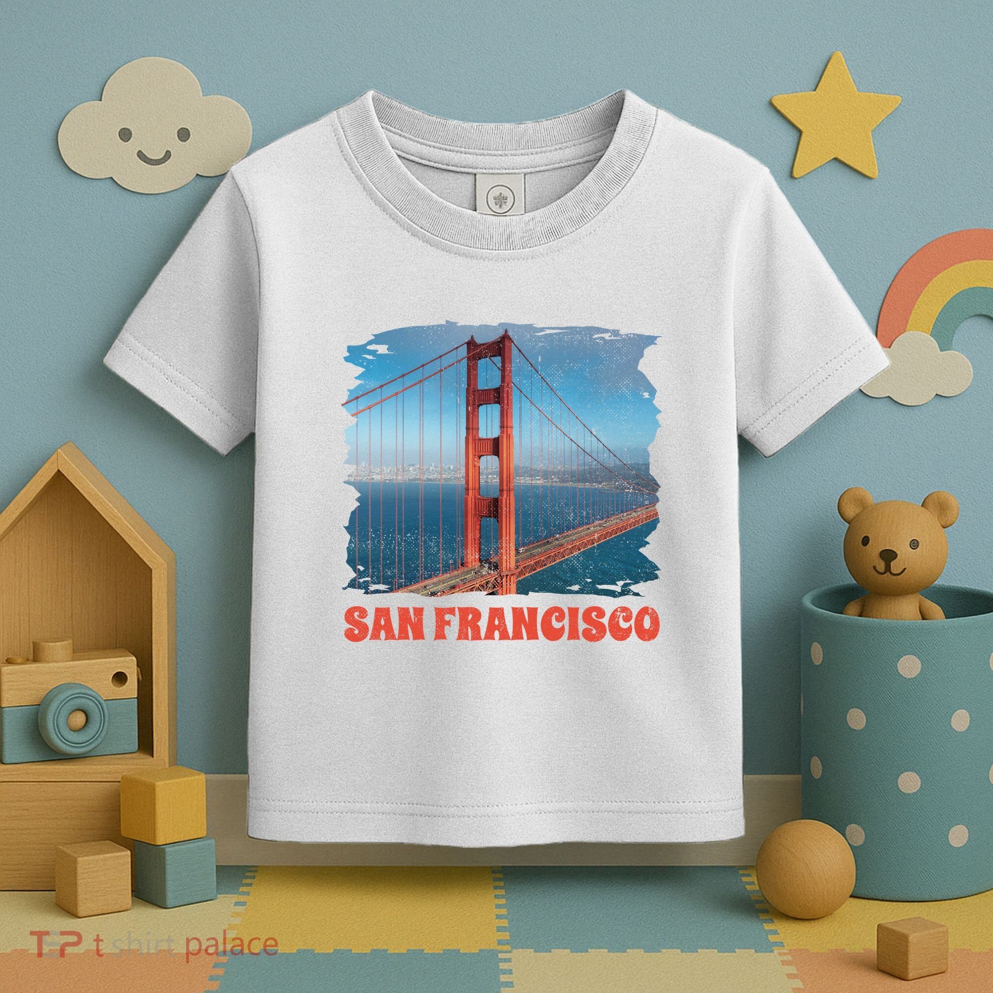 San Francisco Bridge Toddler T-Shirt