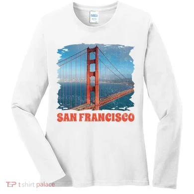 San Francisco Bridge Women's Long Sleeve Shirt