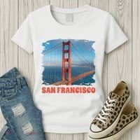 San Francisco Bridge Women's T-Shirt thumb 3
