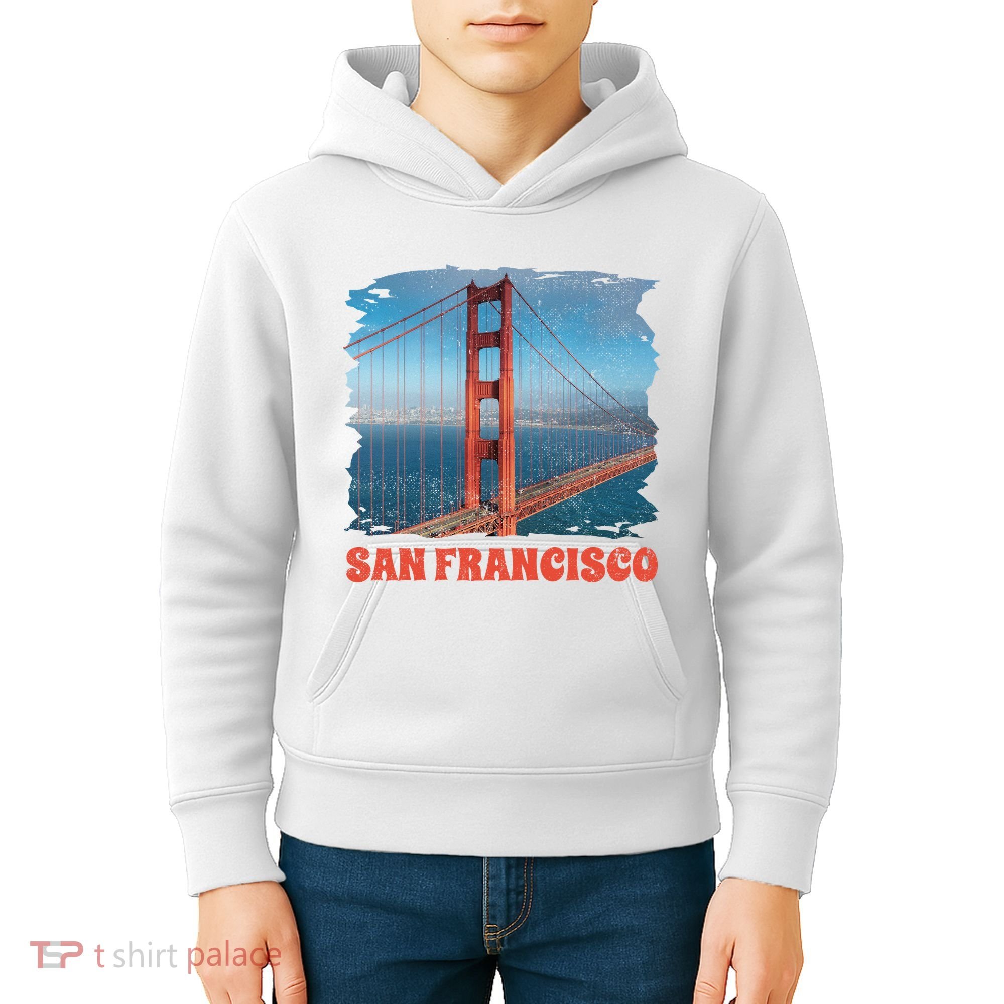 San Francisco Bridge Kids Hoodie