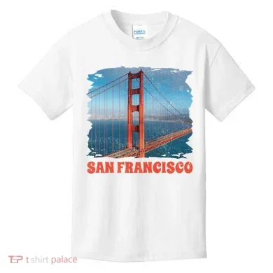 San Francisco Bridge Kids T-Shirt