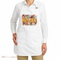 Summer Flowers Beautiful Summer Floral Retro Apron thumb 2
