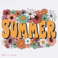 Summer Flowers Beautiful Summer Floral Retro Apron thumb 3