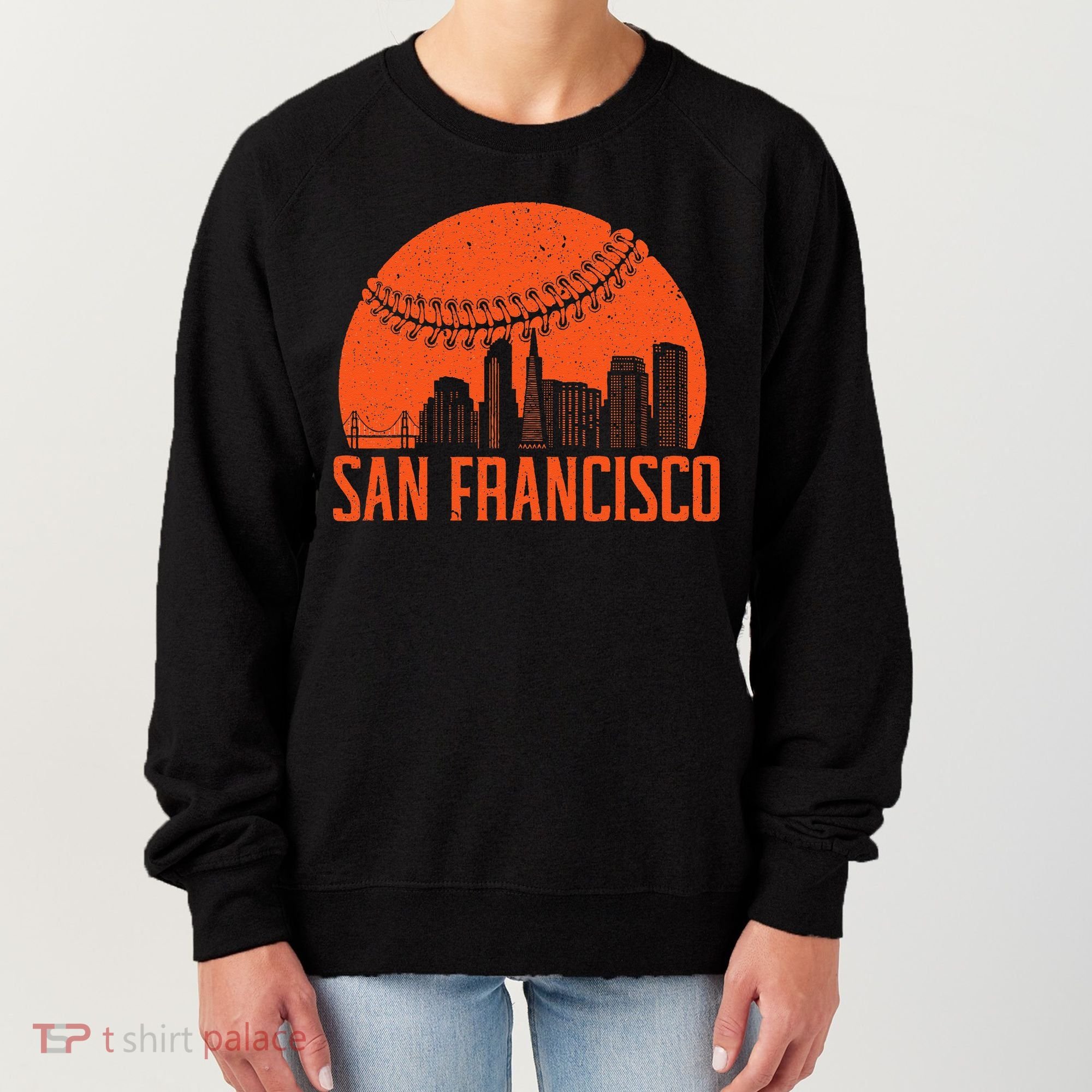 San Francisco Baseball Fan Women's Sweatshirt