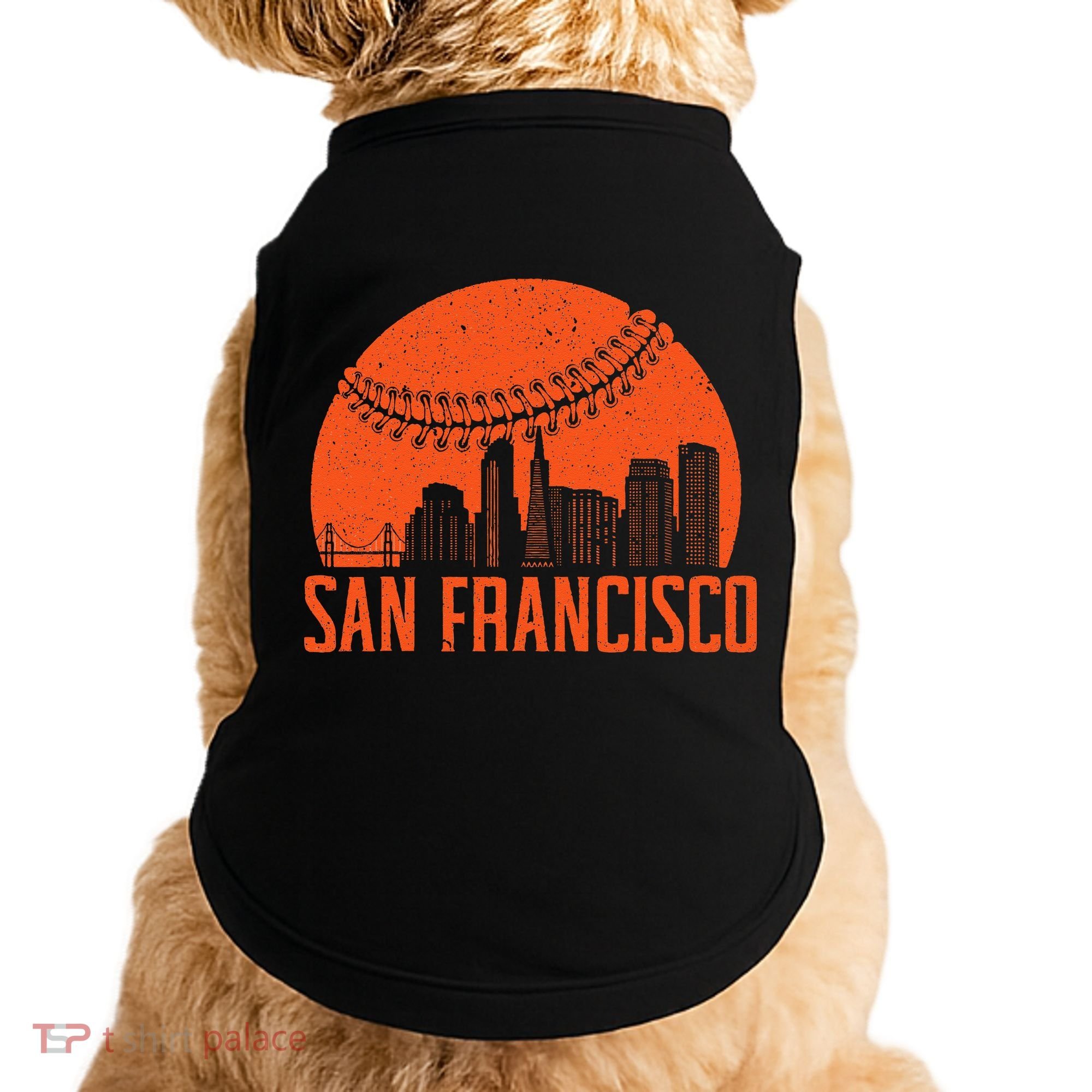 San Francisco Baseball Fan Doggie Tank