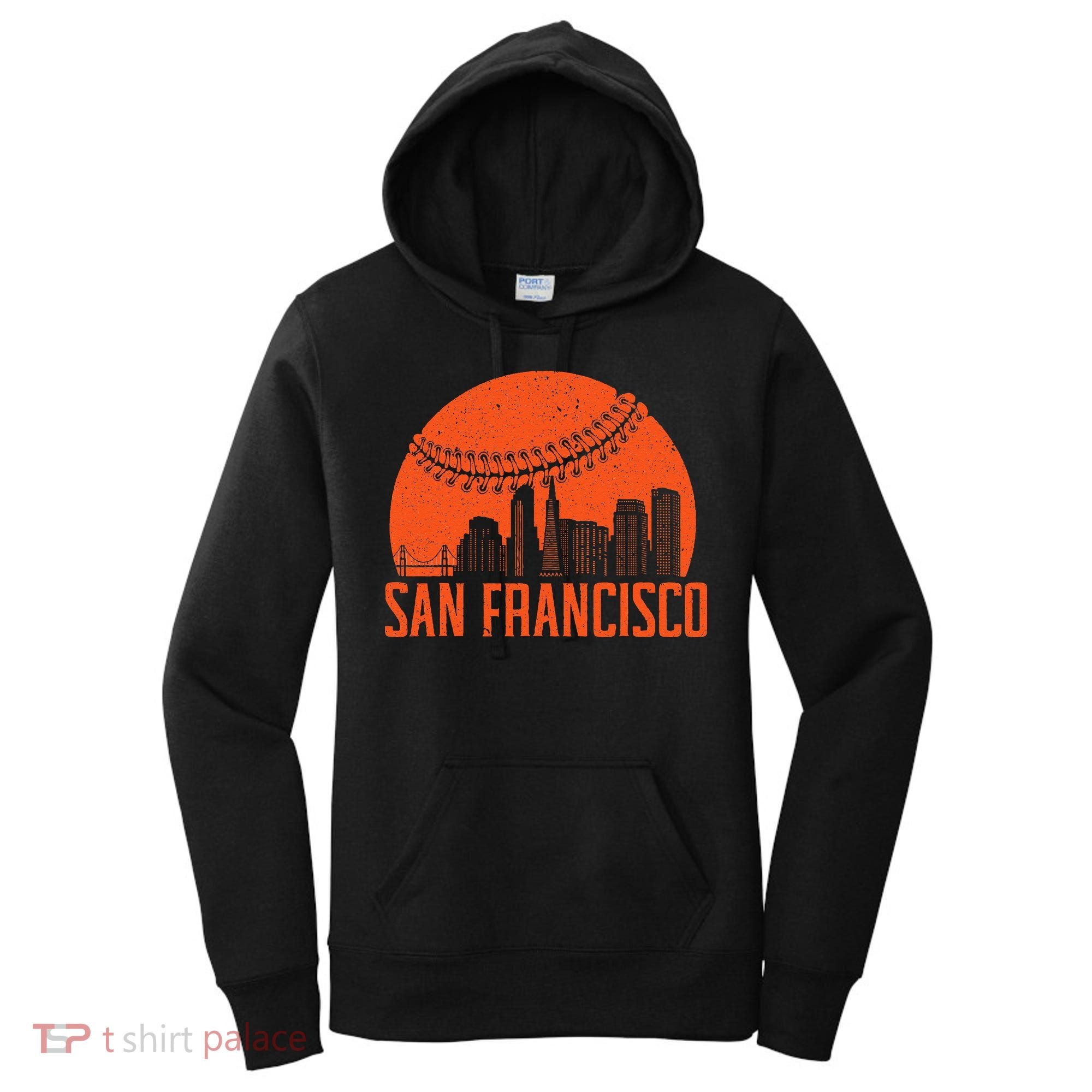 San Francisco Baseball Fan Women's Hoodie