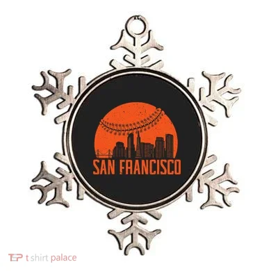 San Francisco Baseball Fan Ornament