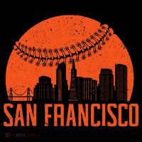 San Francisco Baseball Fan Ornament thumb 1
