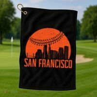 San Francisco Baseball Fan Golf Towel thumb 1