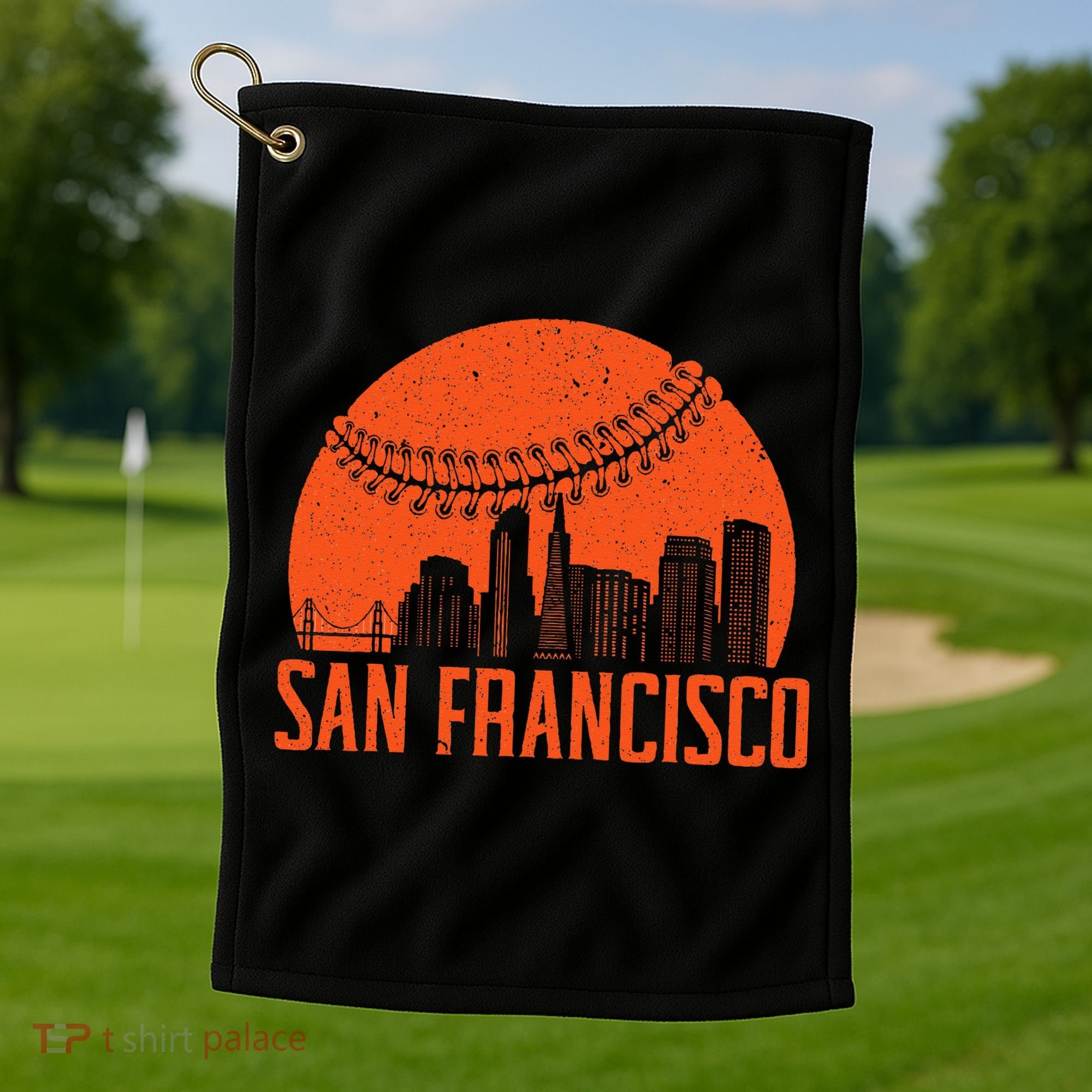 San Francisco Baseball Fan Golf Towel