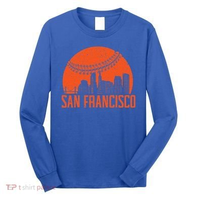 San Francisco Baseball Fan Long Sleeve Shirt