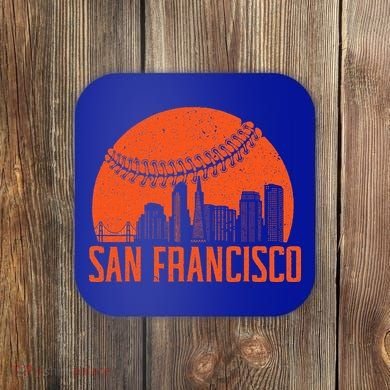 San Francisco Baseball Fan Coaster