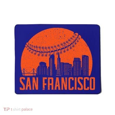 San Francisco Baseball Fan Mousepad
