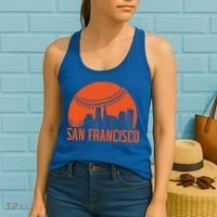 San Francisco Baseball Fan Women's Tank Top thumb 2