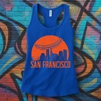 San Francisco Baseball Fan Women's Tank Top thumb 3