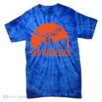 San Francisco Baseball Fan Tie-Dye T-Shirt thumb 0