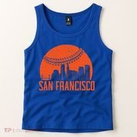 San Francisco Baseball Fan Tank Top thumb 2