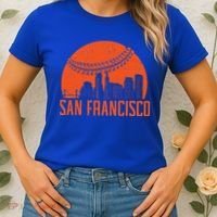 San Francisco Baseball Fan Women's T-Shirt thumb 2