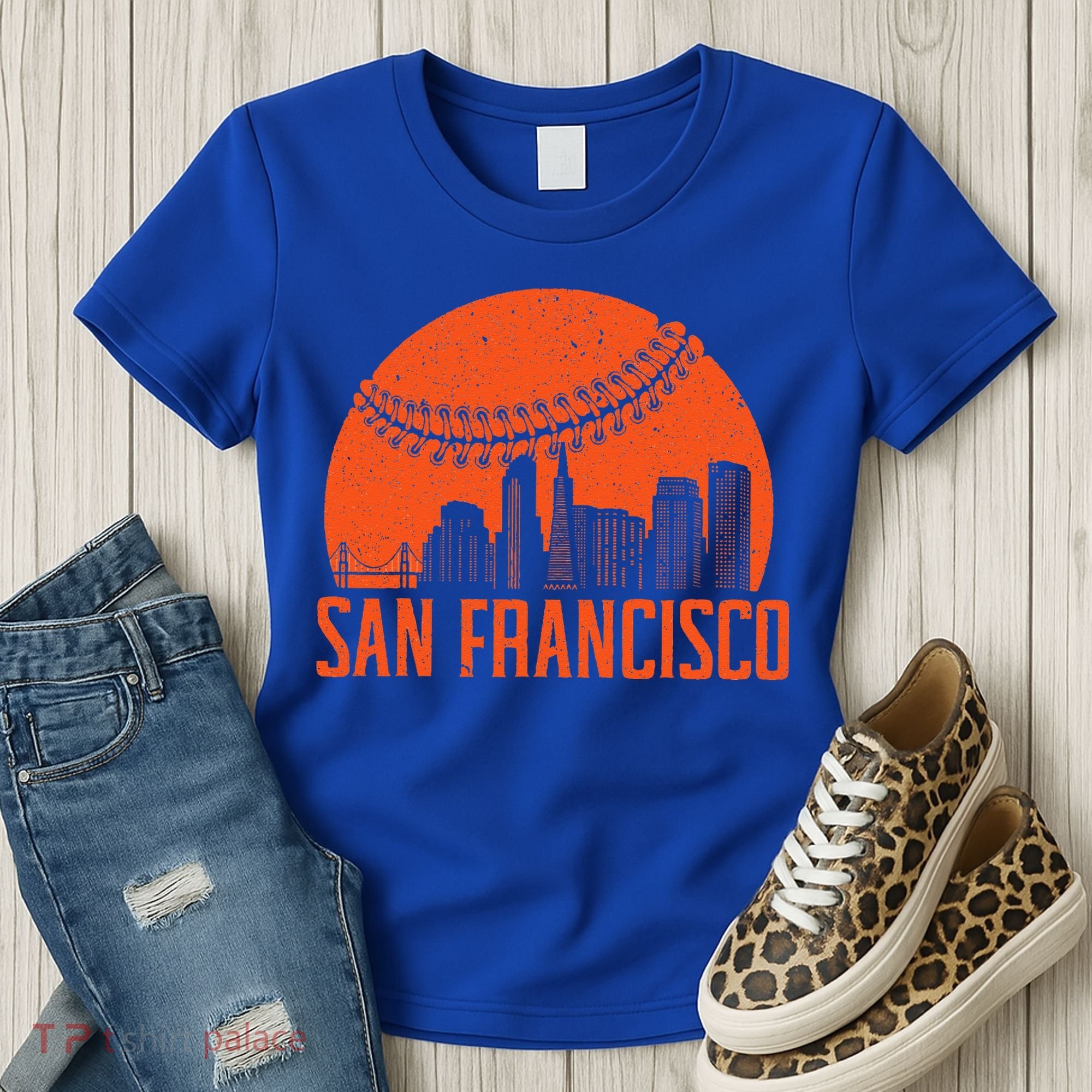 San Francisco Baseball Fan Women's T-Shirt