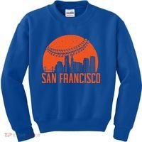 San Francisco Baseball Fan Kids Sweatshirt thumb 0