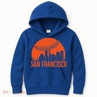 San Francisco Baseball Fan Kids Hoodie thumb 0
