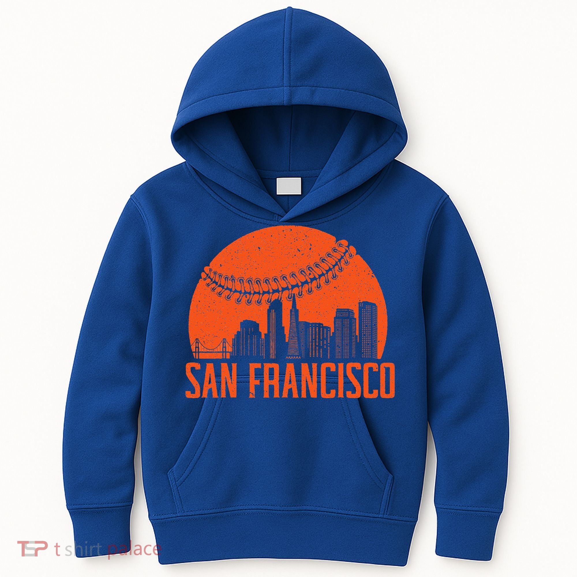San Francisco Baseball Fan Kids Hoodie