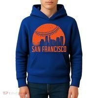 San Francisco Baseball Fan Kids Hoodie thumb 4