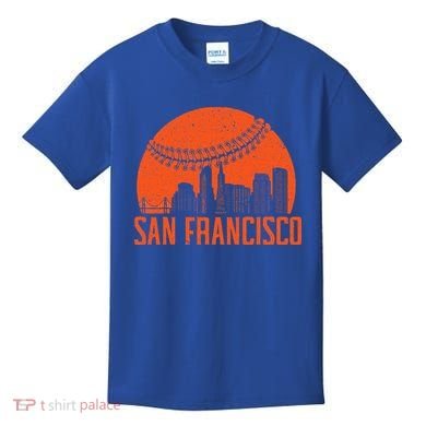 San Francisco Baseball Fan Kids T-Shirt