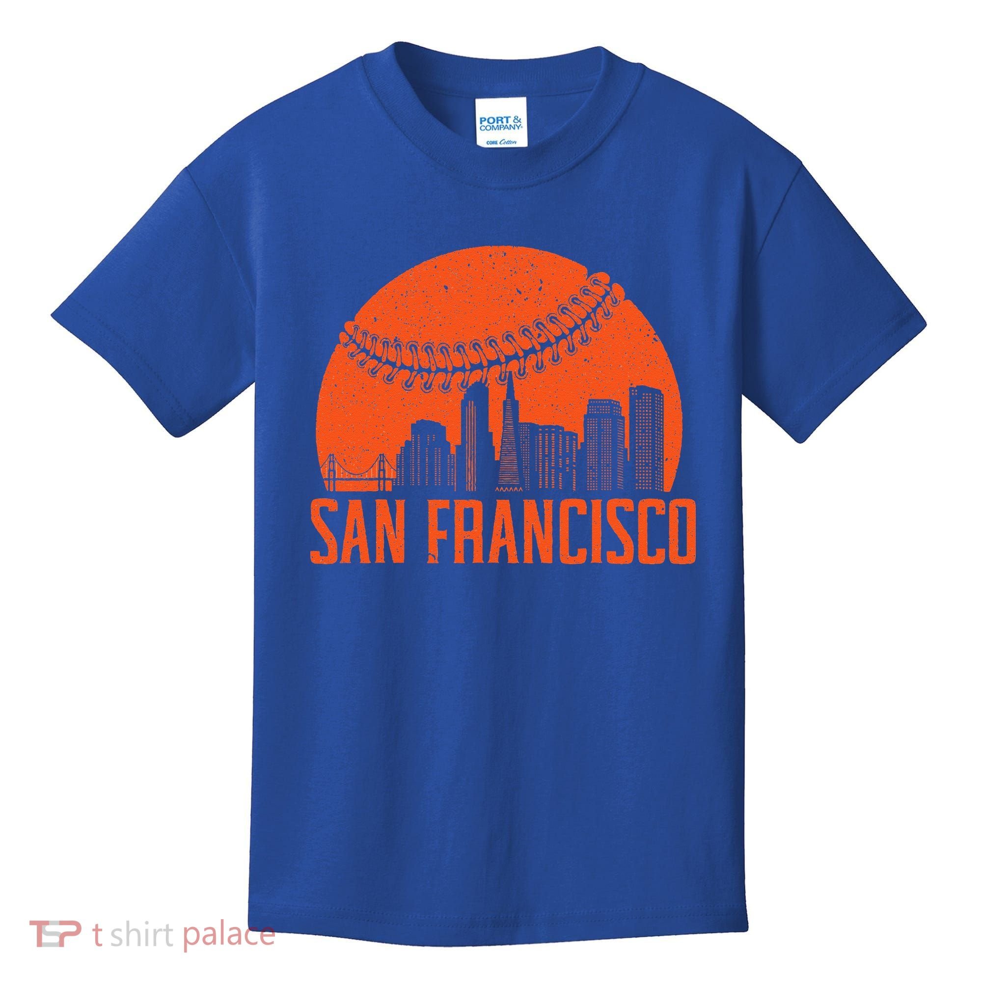 San Francisco Baseball Fan Kids T-Shirt