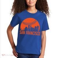San Francisco Baseball Fan Kids T-Shirt thumb 2