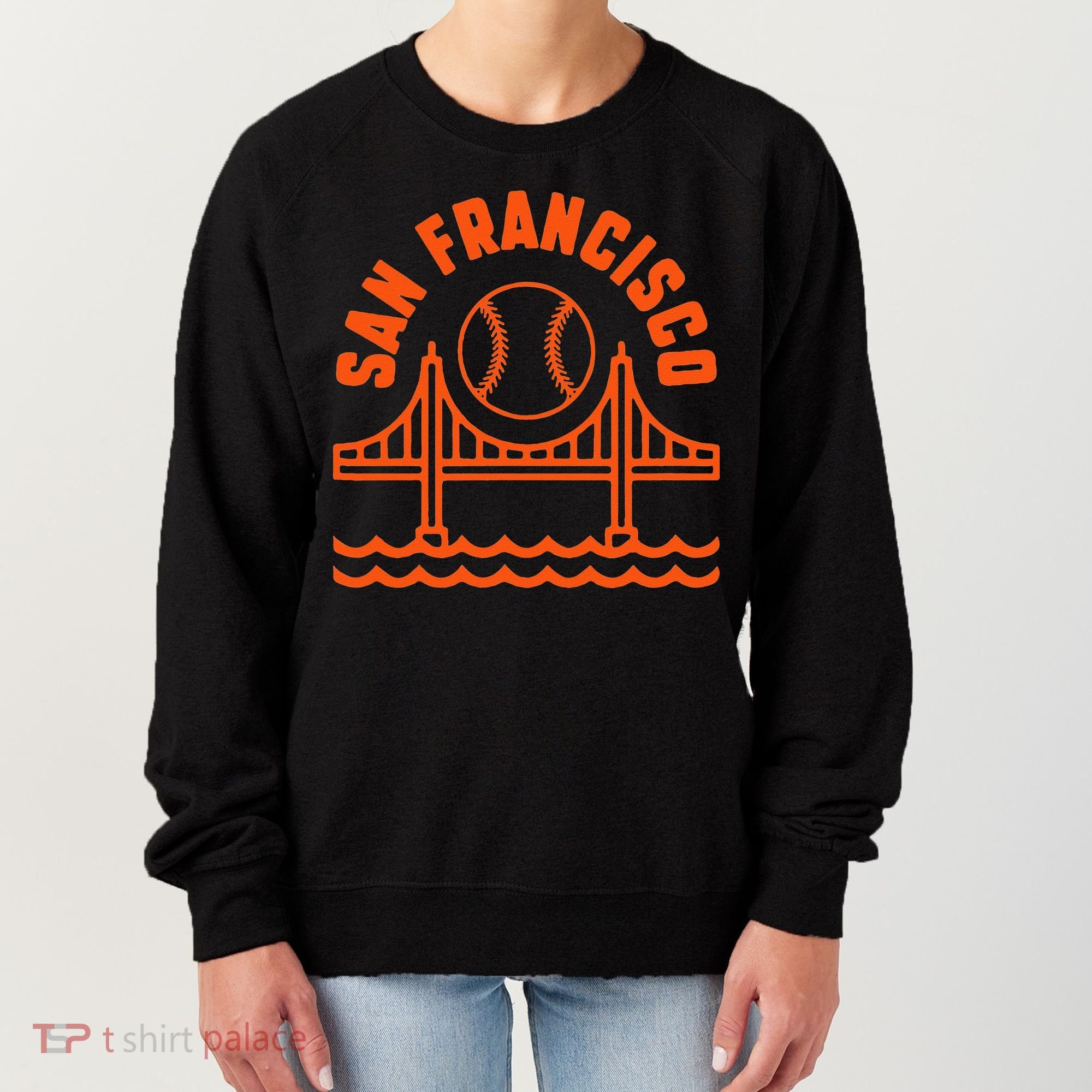 San Francisco Baseball SF California Women's Sweatshirt