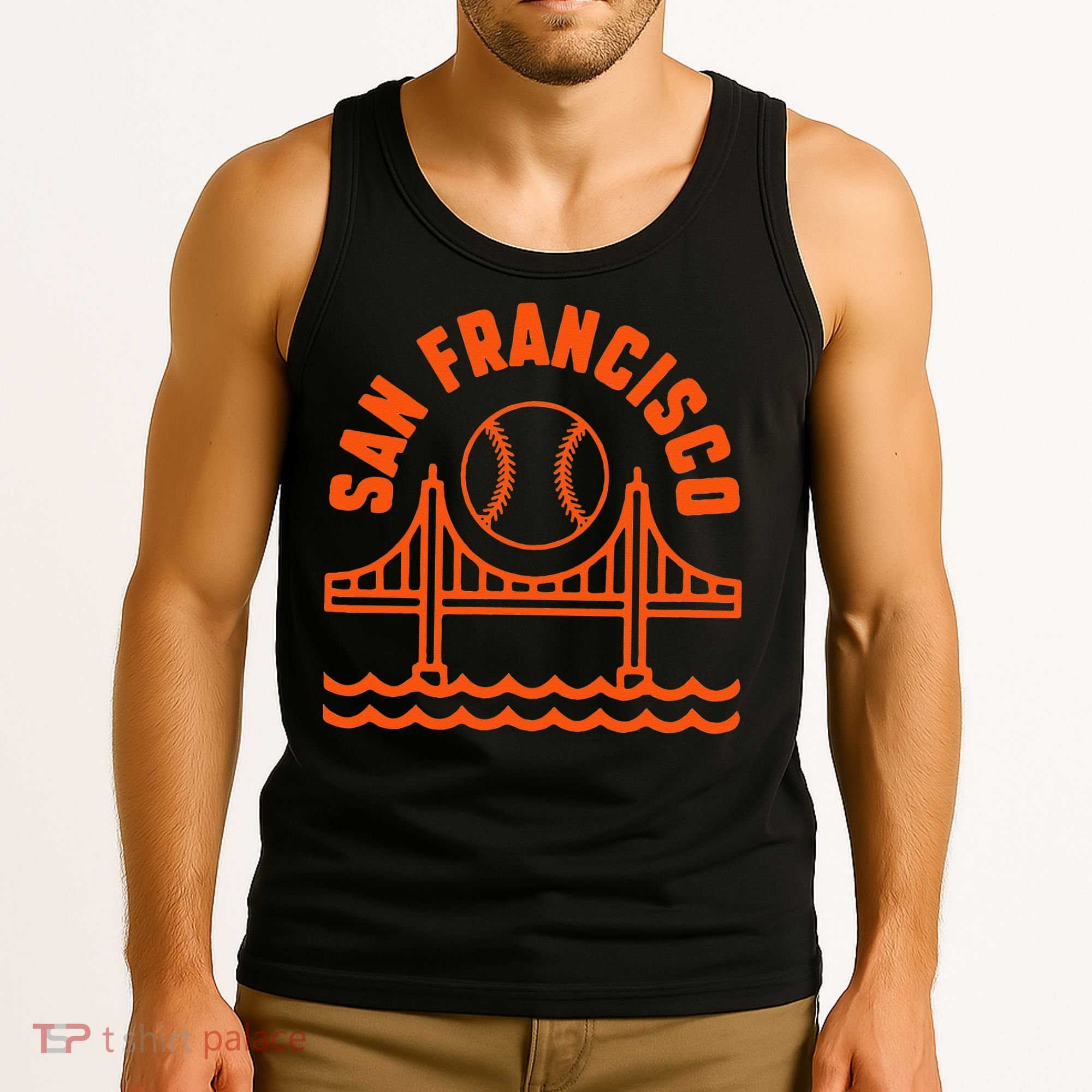 San Francisco Baseball SF California Tank Top