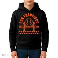 San Francisco Baseball SF California Kids Hoodie thumb 4