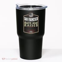 San Francisco Born And Raised Gift Usa City Tumbler thumb 0