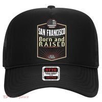 San Francisco Born And Raised Gift Usa City Hat thumb 0