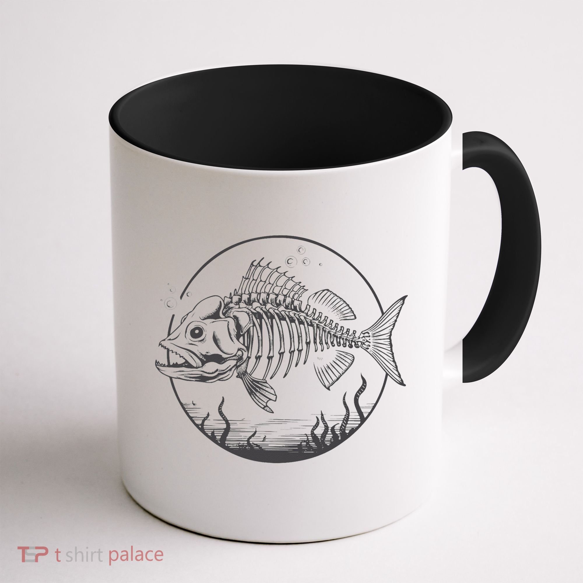 Skeleton Fish Bone Collectors Coffee Mug