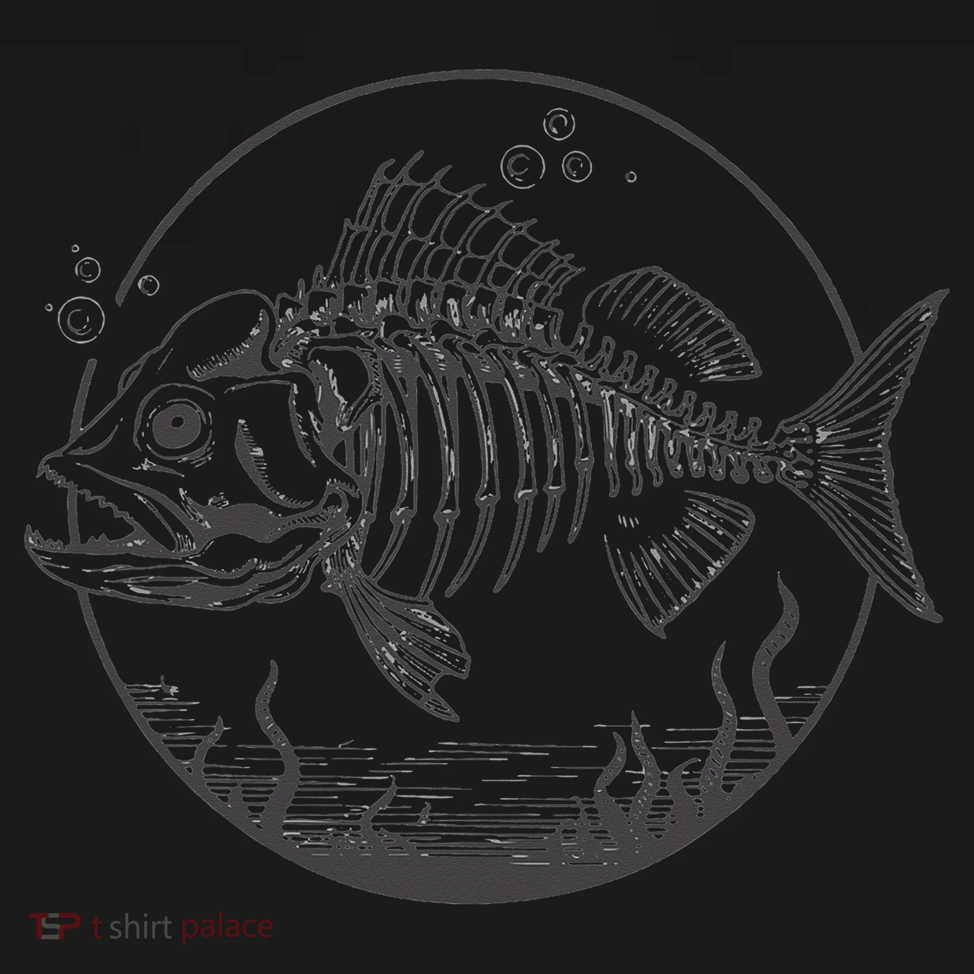 Skeleton Fish Bone Collectors Kids Long Sleeve Shirt