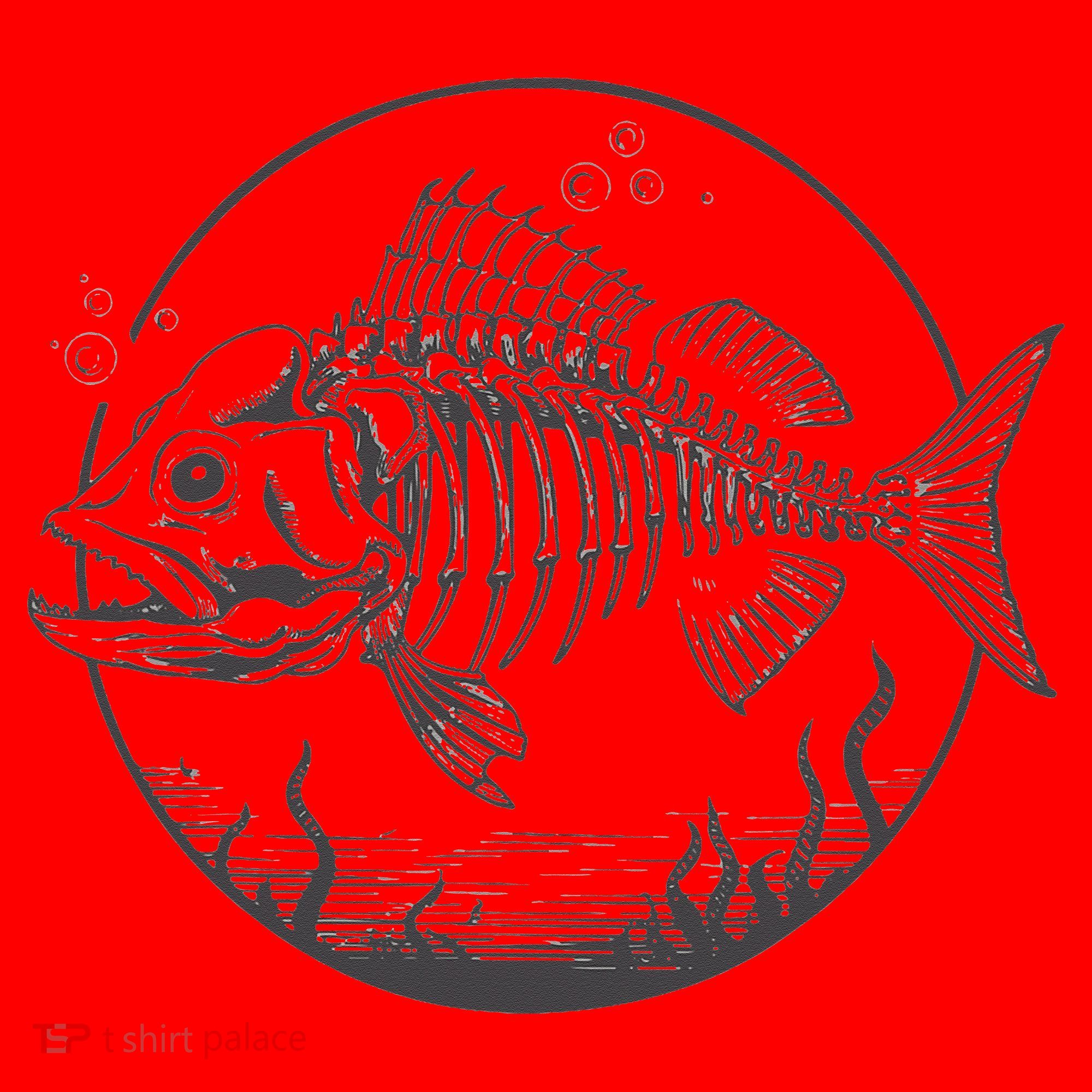 Skeleton Fish Bone Collectors Santa Hat