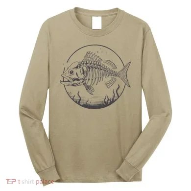 Skeleton Fish Bone Collectors Long Sleeve Shirt