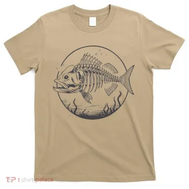 Skeleton Fish Bone Collectors T-Shirt