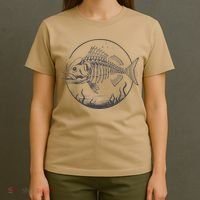 Skeleton Fish Bone Collectors T-Shirt thumb 4