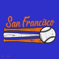 San Francisco Baseball Vintage T-Shirt thumb 7
