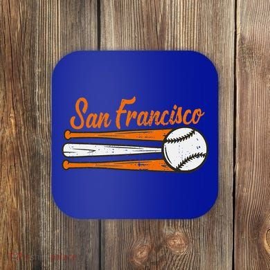 San Francisco Baseball Vintage Coaster