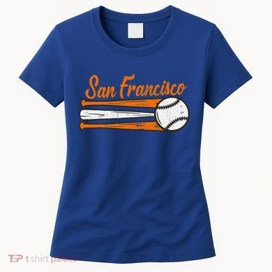 San Francisco Baseball Vintage Women's T-Shirt